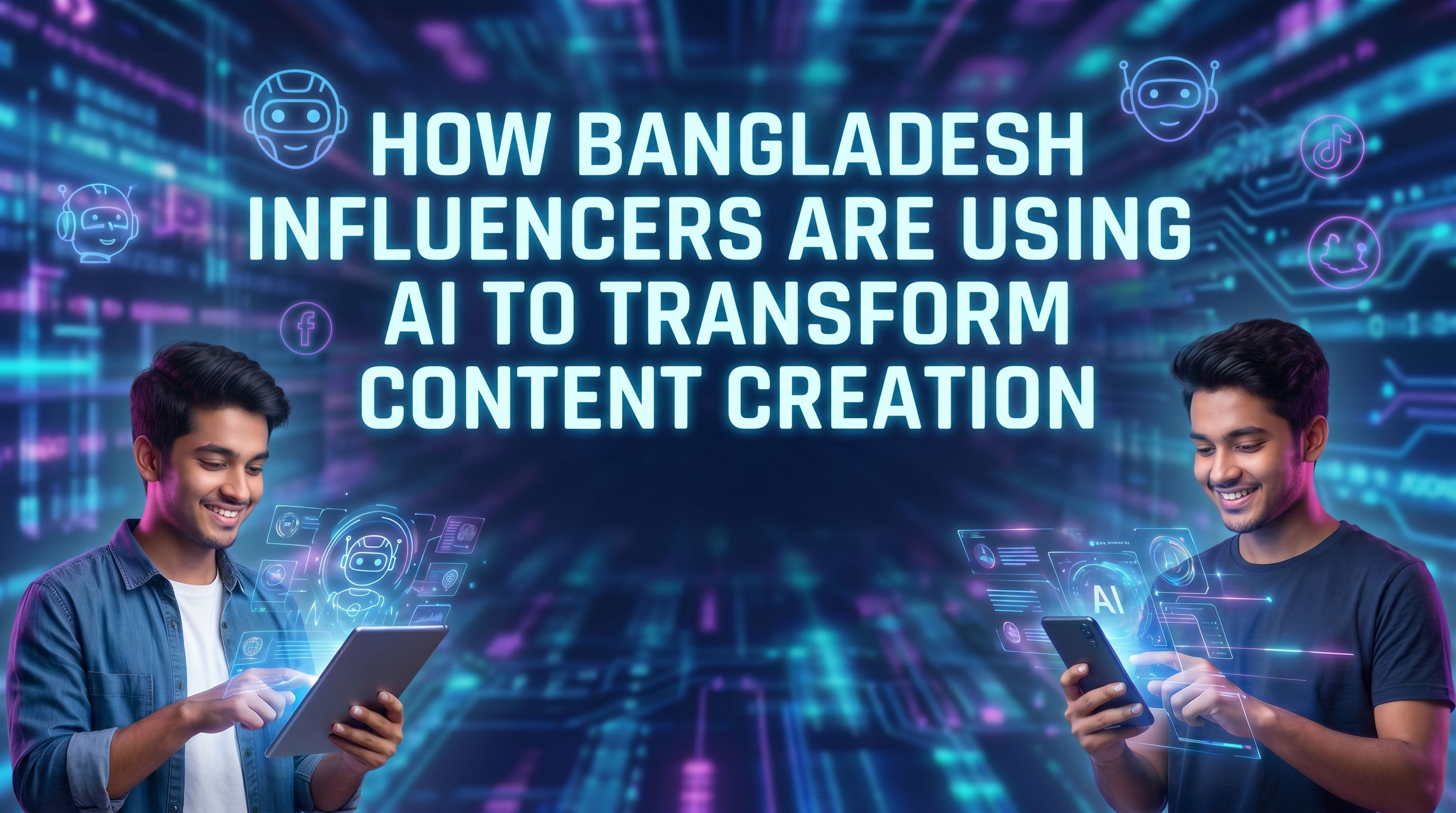How Bangladeshi Influencers Are Using AI to Transform Content Creation